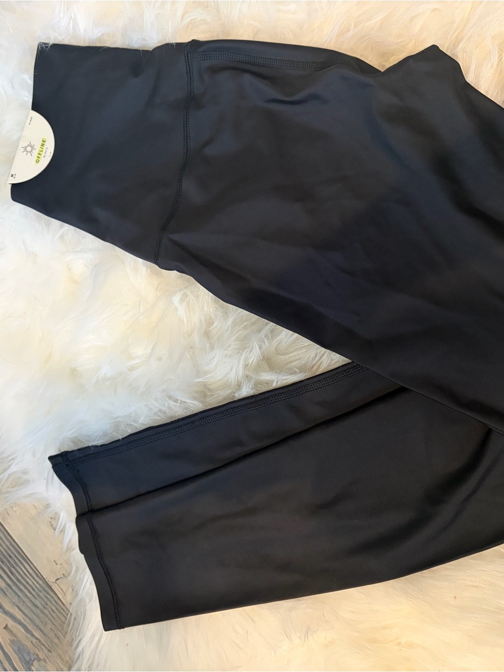Aerie Black High-Rise Offline 7/8 Leggings - Picture 4 of 4